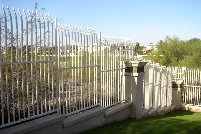 Tall Security Fence