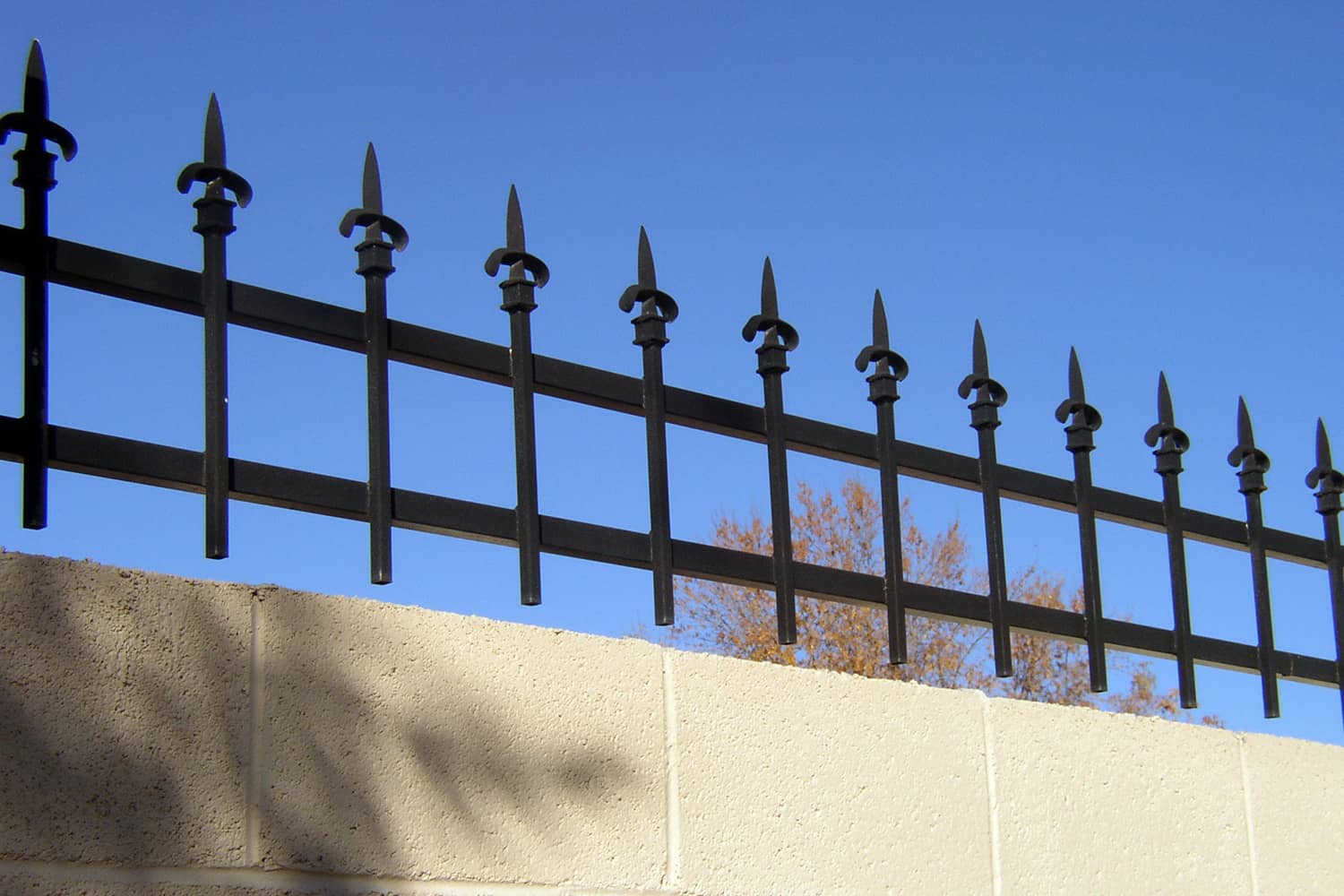 Decorative Wrought Iron Fencing Examples Sun King Fencing
