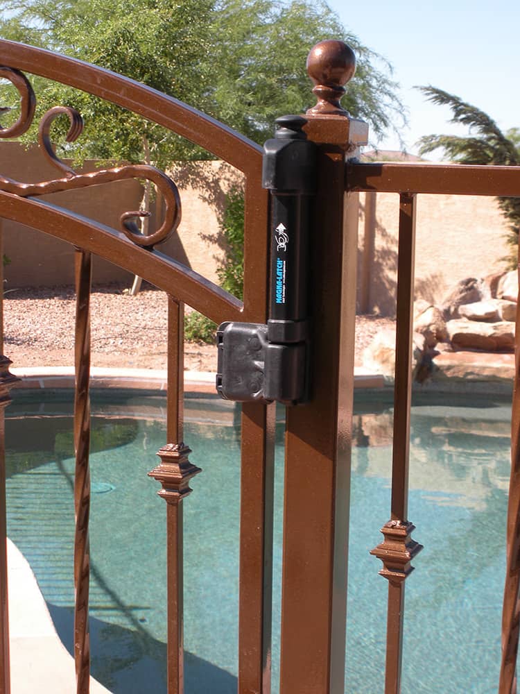 Wrought Iron Pool Safety Fence Examples | Sun King Fencing